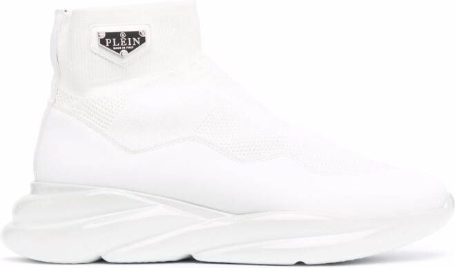 Philipp Plein Skywalker sock sneakers White