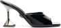 Philipp Plein square-toe heeled sandals Black - Thumbnail 1