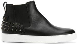 Philipp Plein star studded ankle boots Black