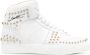 Philipp Plein Stars leather high-top sneakers White - Thumbnail 1
