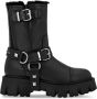 Philipp Plein studded ankle leather boots Black - Thumbnail 1