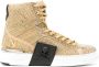 Philipp Plein studded high-top sneakers Gold - Thumbnail 1