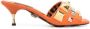Philipp Plein studded square-toe sandals Orange - Thumbnail 1
