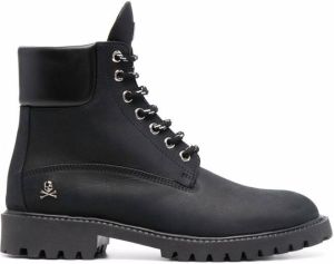 Philipp Plein The Hunter nabuk boots 02 BLACK