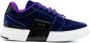 Philipp Plein tonal-logo lace-up velvet sneakers Purple - Thumbnail 1