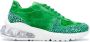 Philipp Plein velvet studded runner sneakers Green - Thumbnail 1