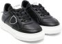 Philippe Model Kids lace-up leather sneakers Black - Thumbnail 1