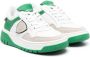 Philippe Model Kids logo-patch lace-up trainers White - Thumbnail 1