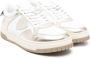 Philippe Model Kids logo-patch laminated sneakers White - Thumbnail 1