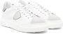 Philippe Model Kids logo-patch leather sneakers White - Thumbnail 1