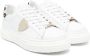 Philippe Model Kids logo-patch leather sneakers White - Thumbnail 1