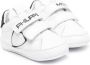 Philippe Model Kids touch-strap leather pre-walkers White - Thumbnail 1