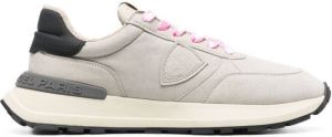 Philippe Model Paris Antibes lace-up suede sneakers Neutrals