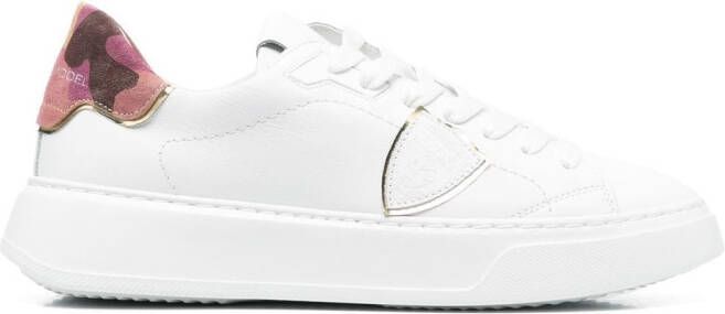 Philippe Model Paris Camo low-top sneakers White