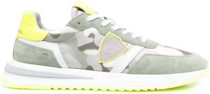 Philippe Model Paris camouflage-print low-top sneakers Green