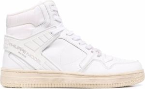 Philippe Model Paris high-top leather sneakers White