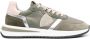 Philippe Model Paris leather-panelled low-top sneakers Green - Thumbnail 1