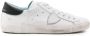 Philippe Model Paris logo-patch distressed leather sneakers White - Thumbnail 1