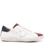 Philippe Model Paris logo-patch leather sneakers White - Thumbnail 1