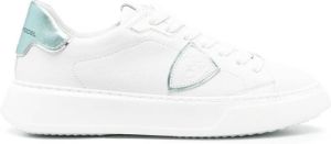 Philippe Model Paris logo-patch low-top sneakers White