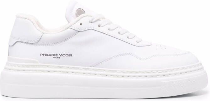 Philippe Model Paris low-top leather sneakers White