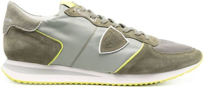 Philippe Model Paris low-top leather sneakers Green