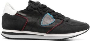 Philippe Model Paris panelled leather sneakers Black