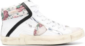 Philippe Model Paris PRSX leather high-top sneakers White