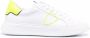 Philippe Model Paris Temple Broderie low-top leather sneakers White - Thumbnail 1