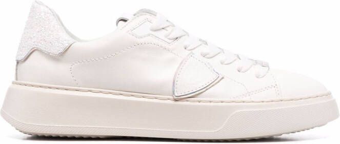 Philippe Model Paris Temple low-top sneakers White