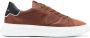 Philippe Model Paris Temple West low-top leather sneakers Brown - Thumbnail 1