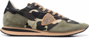 Philippe Model Paris TRPX camouflage-print sneakers Green