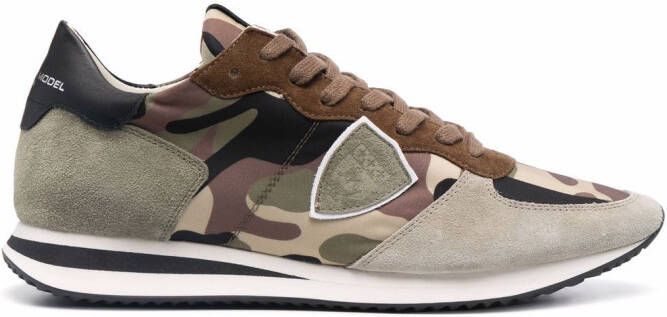 Philippe Model Paris TRPX camouflage-print sneakers Green