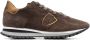 Philippe Model Paris TRPX lace-up suede sneakers Brown - Thumbnail 1