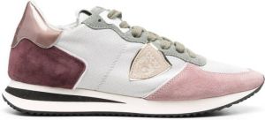 Philippe Model Paris TRPX logo-patch low-top sneakers Pink