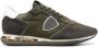 Philippe Model Paris TRPX Running leather sneakers Green - Thumbnail 1