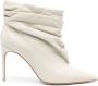 Malone Souliers x Francesca 100mm boots Neutrals - Thumbnail 1