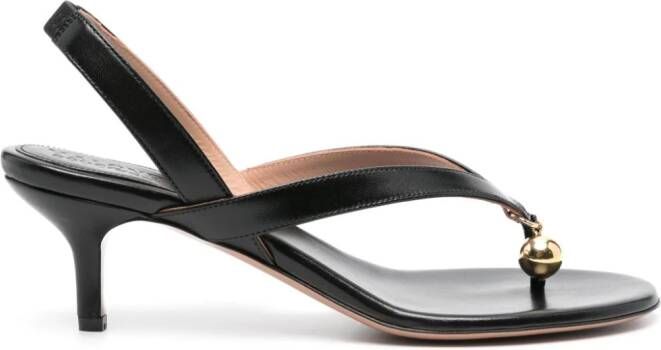 Philosophy Di Lorenzo Serafini x Malone Souliers Lucie 65mm leather sandals Black