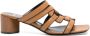 Pierre Hardy 50mm leather open-toe mules Brown - Thumbnail 1
