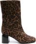 Pierre Hardy Biba 70mm leopard-print boots Brown - Thumbnail 1