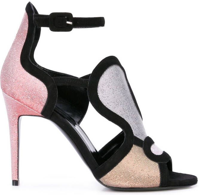 Pierre Hardy Patch sandals Pink