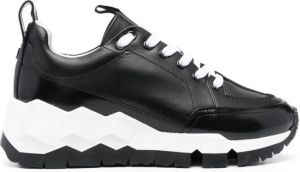 Pierre Hardy Street Life lace-up sneakers Black