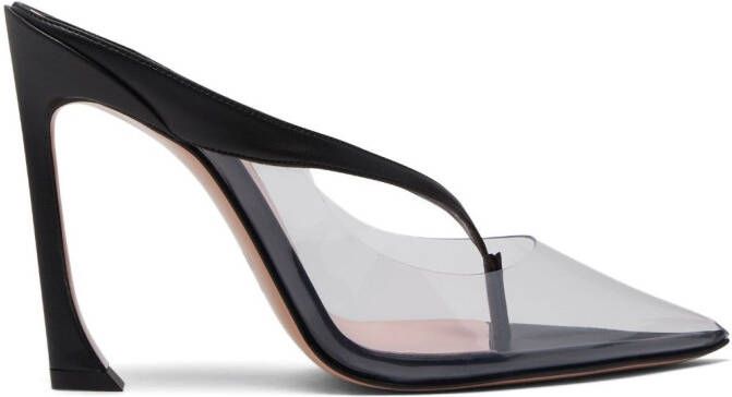 Pīferi Cali 100mm transparent pumps Neutrals