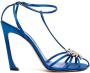 Pīferi Maggio ankle-strap detail 120mm sandals Blue - Thumbnail 1