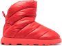 PIUMESTUDIO Luna padded ankle boots Red - Thumbnail 1