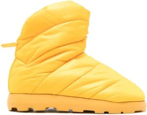 PIUMESTUDIO Luna padded ankle boots Yellow