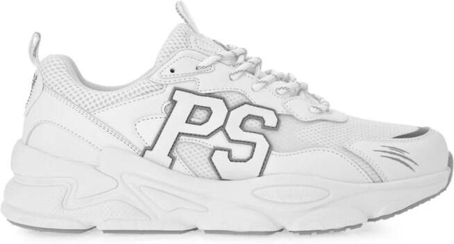 Plein Sport Lo-Top logo-patch sneakers White