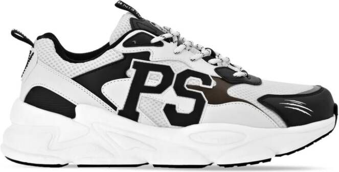 Plein Sport Lo-Top logo-patch sneakers White