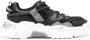 Plein Sport Runner panelled lace-up sneakers Black - Thumbnail 1
