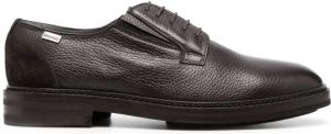 Pollini leather derby shoes Brown